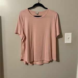 Blush Pink Short Sleeve Women's Tee